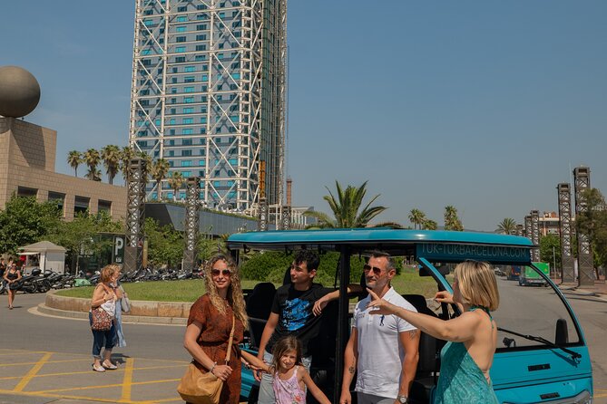 Barcelona Panoramic Private Tuk Tuk Tour - Montjuïc: views, gardens, and Olympic Barcelona
