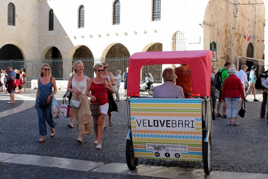 Bari: Old Town Guided Eco-Friendly Rickshaw Tour - The Basilica of Saint Nicholas and its crypt