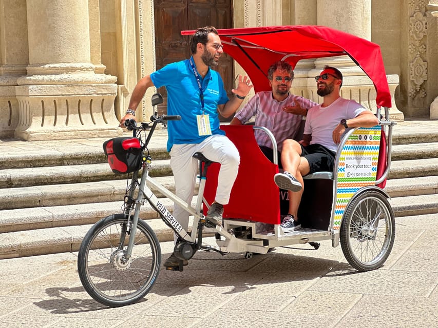Bari: Old Town Guided Eco-Friendly Rickshaw Tour - Starting near Piazza Mercantile