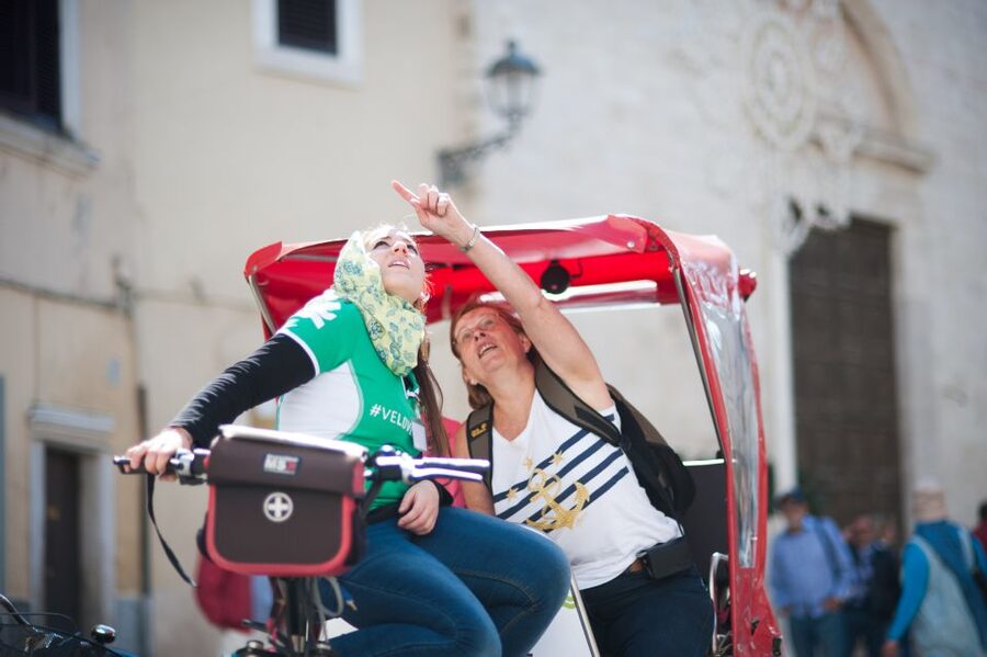 Bari: Rickshaw Street Food Tour - From the old quarter to Bari’s French district
