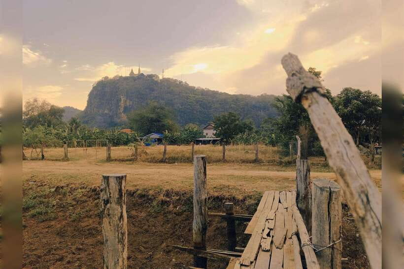 Battambang: Bamboo Train, Bat Cave, Killing Cave by Tuk Tuk - Phnom Sampov and the difficult history of the Killing Cave