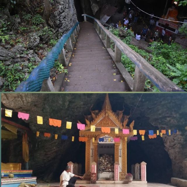 Battambang family tuktuk tour BambooTrain/Wat Banan/Bat cave - What the $8 price really buys