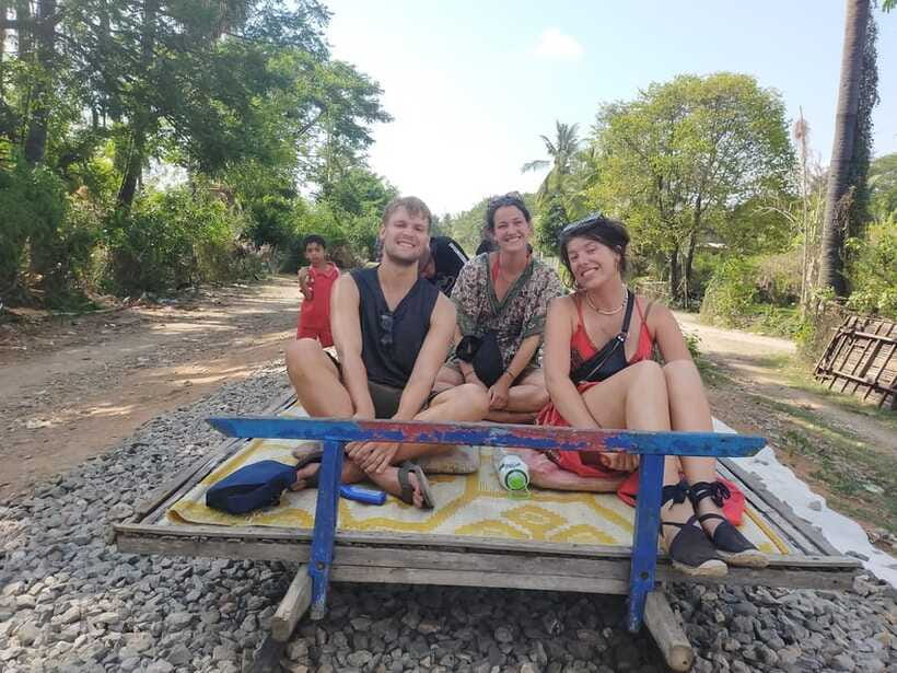 Battambang: Tuk-Tuk, Bamboo Train, Killing/Bat Caves, Sunset - Phnom Sampov and the Killing Cave