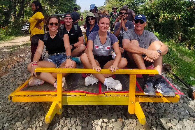 Battambang Tuk Tuk tour: Bambootrain, Killing & Bat Caves,Sunset - A seven-hour route through Battambang