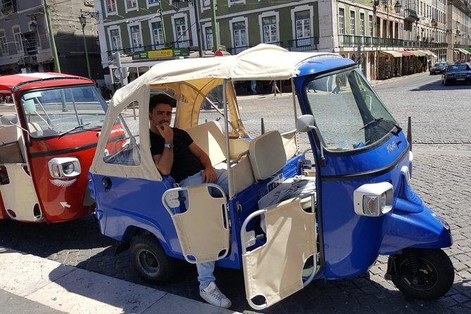 Belem Tuk Tuk Tour - From Praça da Figueira into central Lisbon