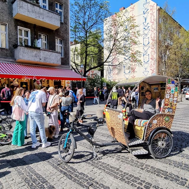 Berlin Rickshaw Tour -2 hours & hotel pickup - groups up to 16 people - Neue Nationalgalerie and Berlin’s quieter corners
