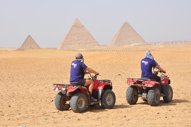 Best adventure around Giza Pyramids ,2hrs Camel Ride, Quad Bike and Tuk Tuk tour - Key points at a glance