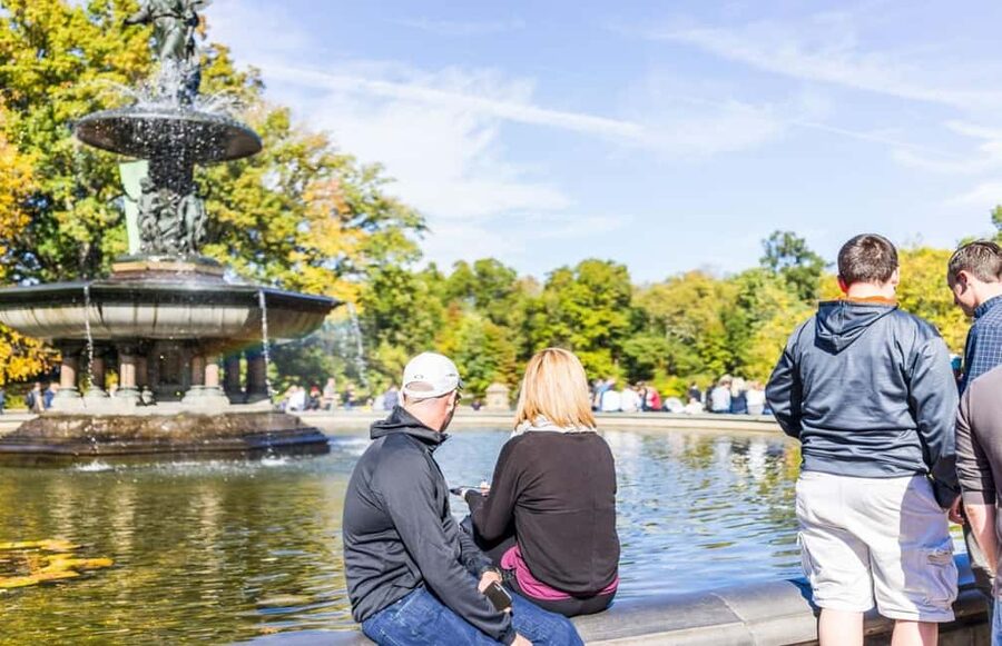 Best of Central Park: Top-Rated Pedicab Tour NYC - Bethesda Terrace and Fountain: the essential stop