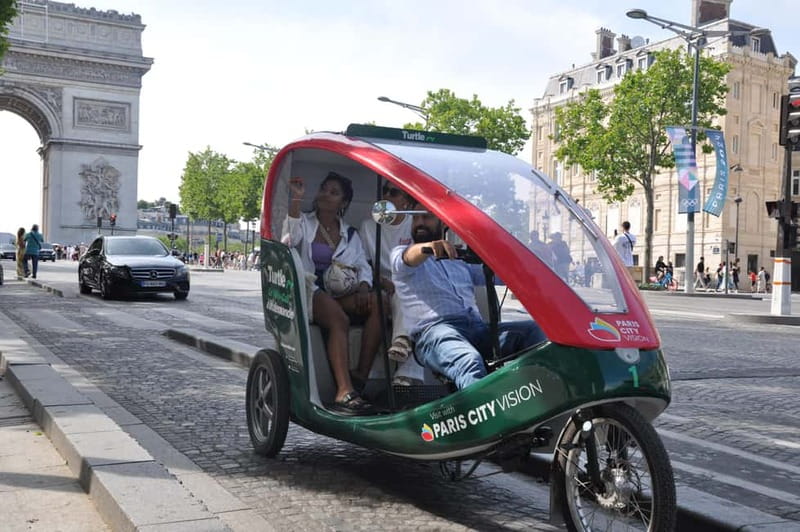 Best of Paris Private Rickshaw bike Tour with guide - Why a Paris rickshaw works so well