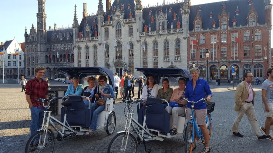 Bruges: Guided Rickshaw Tour - The one-hour route: a useful first look at Bruges