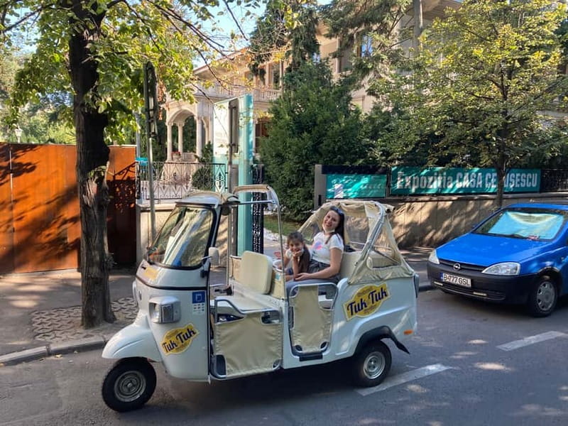 Bucharest: Best of Bucharest Private Tuk-Tuk Tour - The Arch of Triumph and Bucharest’s northern avenue