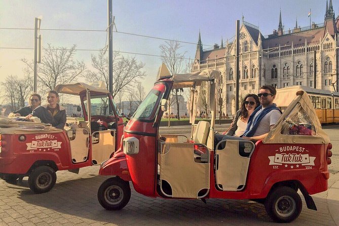 Budapest Private Tuk Tuk Half-Day Tour - Margaret Bridge, the Danube memorial, and Parliament