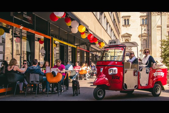 Budapest Private Tuk Tuk Tour with Wine Tasting and Cheese Platter - From Kálvin tér to the Liberty Bridge