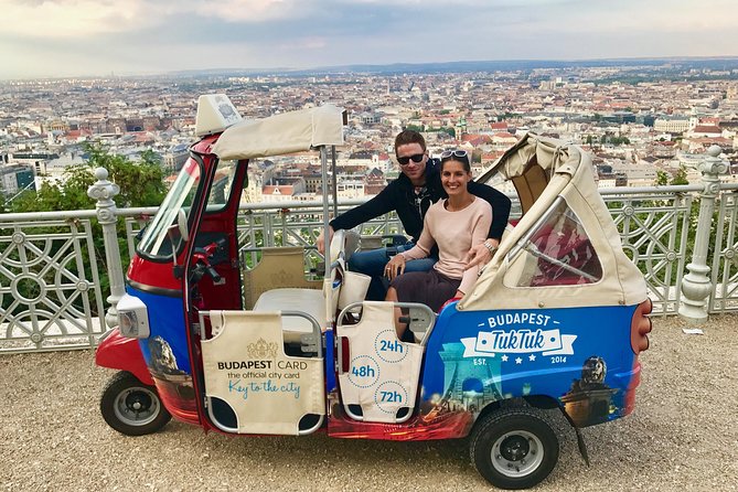 Budapest Romantic Private Tuk Tuk Tour - Gellért Spa, Liberty Bridge, and the hilltop view