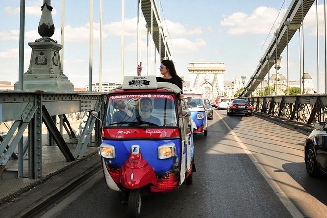 Budapest Romantic Private Tuk Tuk Tour - From Károlyi Garden to central Pest