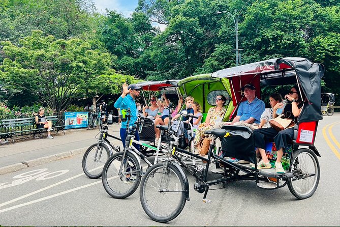 Central Park 2 - Hours Private Pedicab Guided Tour - From Wollman Rink to Gapstow Bridge