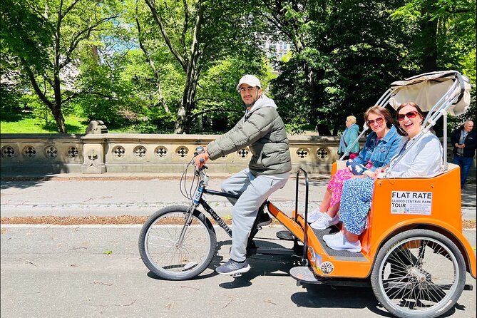 Central Park 2 - Hours Private Pedicab Guided Tour - Cherry Hill, the Lake, and Bow Bridge