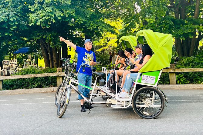 Central Park Film Spots Pedicab Tour - Strawberry Fields and the John Lennon memorial