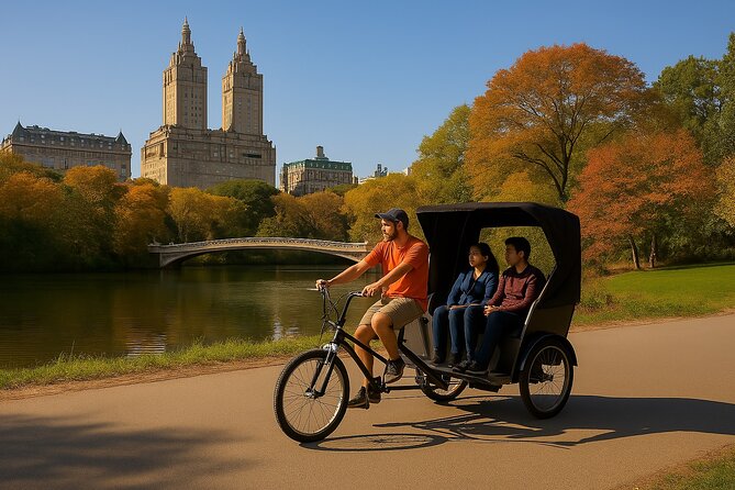 Central Park Guided Tours Pedicab - Key points to know before booking