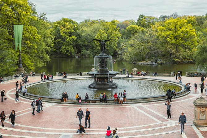 Central Park Movie Locations Pedicab Tour - Bethesda Fountain is the main photo break
