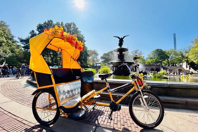 Central Park Movie Locations Pedicab Tour - Bow Bridge brings the romance