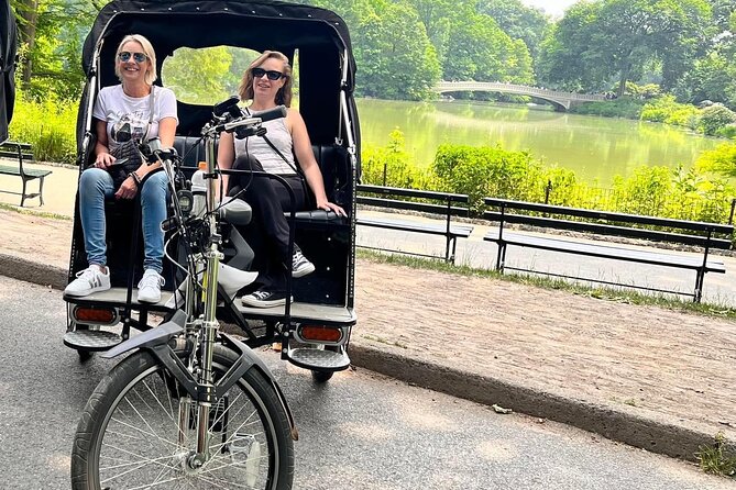 Central Park Pedicab Guided Tour - Bethesda Terrace, Fountain, and Lake