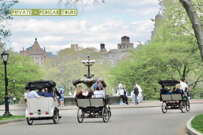 Central Park Pedicab Guided Tours - 1, 1.5 & 2Hrs - Bow Bridge and Cherry Hill