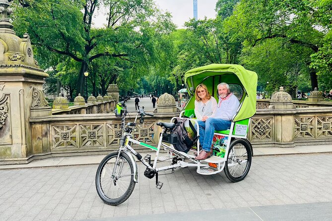 Central Park Pedicab Guided Tours - Cherry Hill, The Lake, and Bow Bridge
