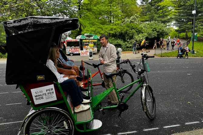 Central Park Pedicab Guided Tours with Theater - Gapstow Bridge, The Pond, and the Central Park Zoo