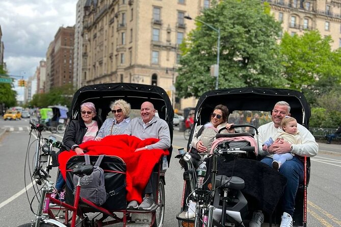 Central Park Pedicab Movie & TV Shows Tours - Manhattan Mall and Bethesda Terrace
