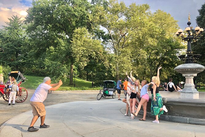 Central Park Pedicab Rickshaw Tours - Bow Bridge and the Obelisk