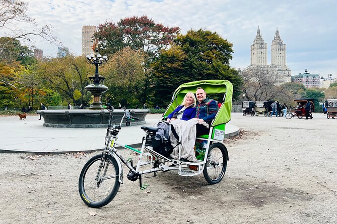 Central Park Pedicab Tour ( starting - Natural History Museum ) - Wollman Rink, Gapstow Bridge, and the first city views