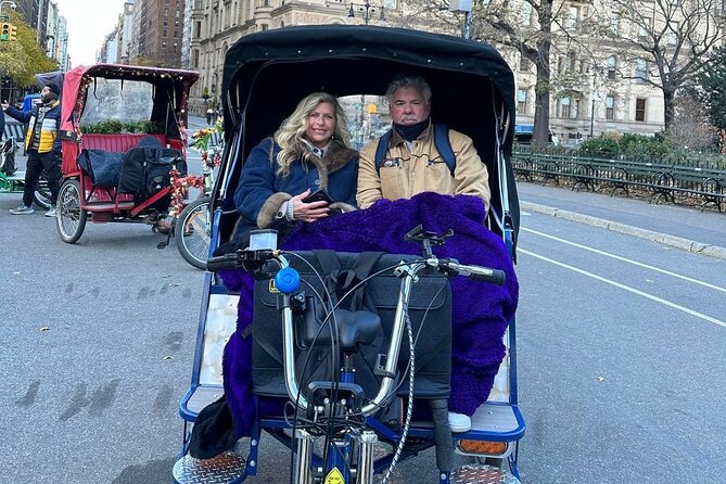 Central Park Pedicab Tour with Guide - The Mall and Literary Walk