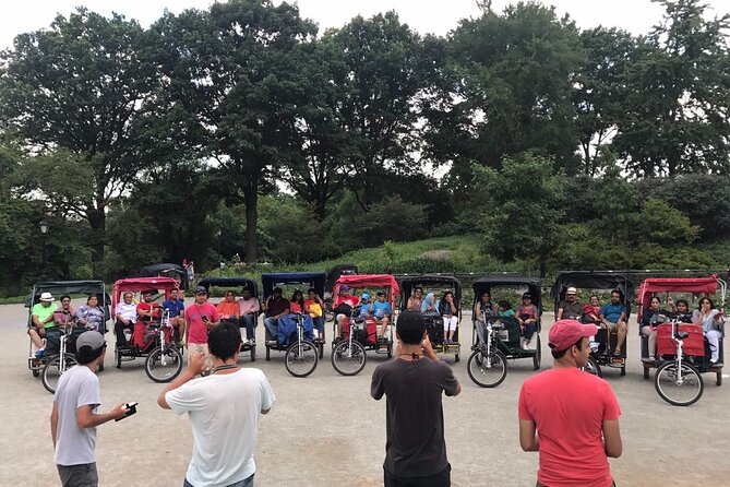 Central Park Pedicab Tour with Guide - Bow Bridge and the lake