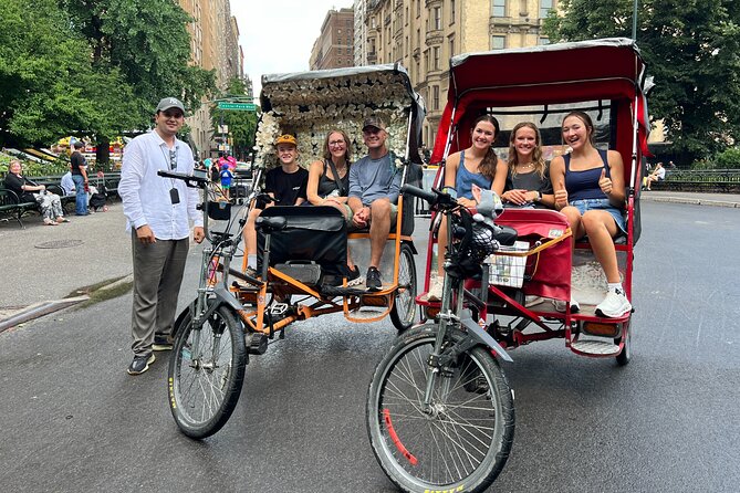 Central Park Pedicab Tour with local Guide - Literary Walk, Cherry Hill, and Strawberry Fields
