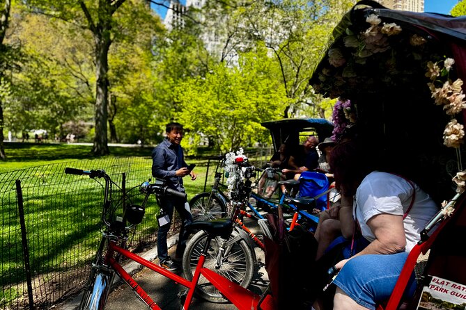 Central Park Pedicab Tours - History and Movie Locations - From Conservatory Water to the Mall