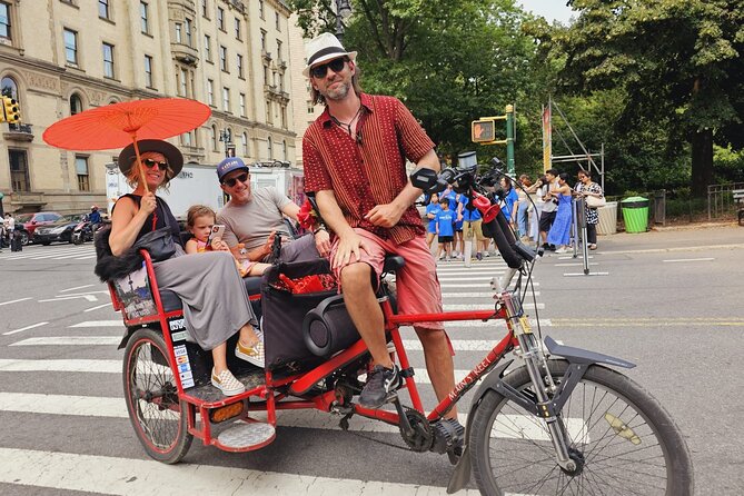 Central Park Pedicab Tours with New York Pedicab Services - Why a pedicab works well in Central Park