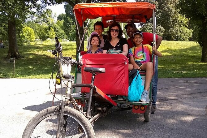 Central Park Pedicab Tours with New York Pedicab Services - The Carousel and family-friendly landmarks