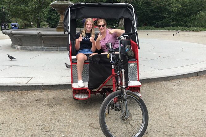 Central Park Pedicab Tours with New York Pedicab Services - Literary Walk and Shakespeare