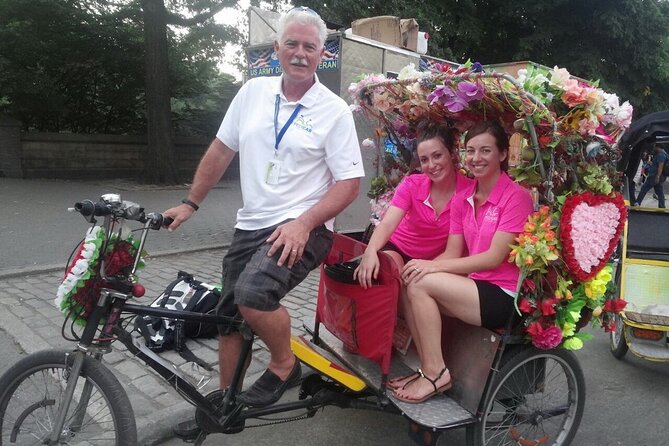 Central Park Pedicab Tours with New York Pedicab Services - Three planned stops for photos and short walks