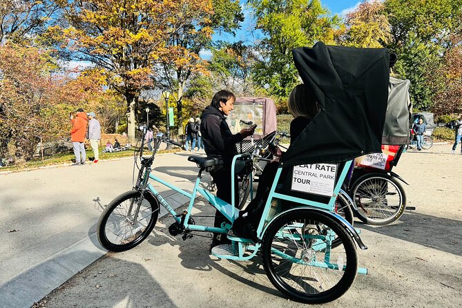 Central Park Private Pedicab Tour (60 mins) - Strawberry Fields and the John Lennon memorial