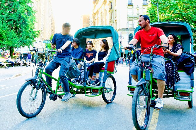 Central Park Private Pedicab Tour - What the $50 price gets you