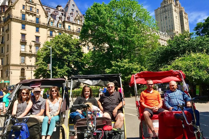 Central Park Private Pedicab Tour for 1 Hour - Starting at 870 Seventh Avenue
