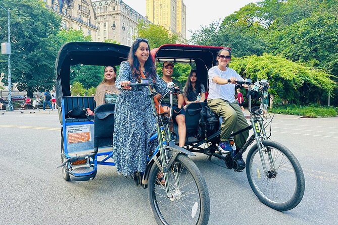 Central Park Private Pedicab Tour - Starting near Columbus Circle and Fifth Avenue