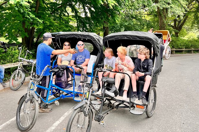 Central Park privet pedicab delux tour -1 hour - A quick ride through Central Park’s best-known sights