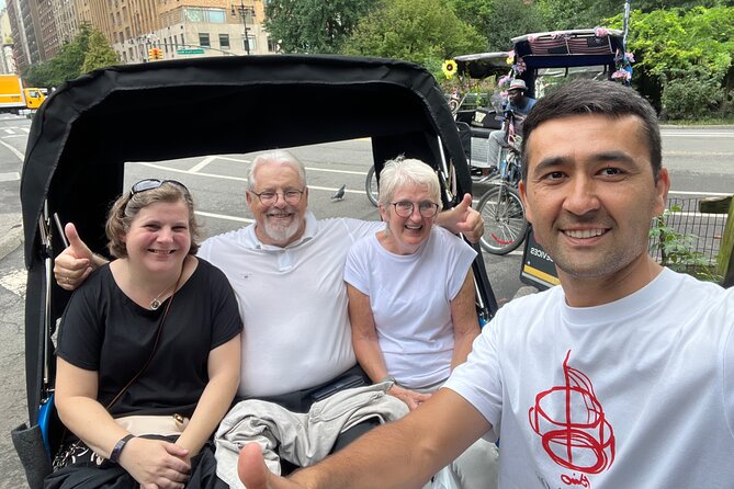 Central Park privet pedicab delux tour -1 hour - Bow Bridge and Cherry Hill: Central Park at its most scenic