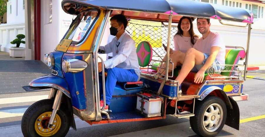 Chiang Mai: Exploration of Old City by Private Tuk-Tuk - Riding through Chiang Mai in an open tuk-tuk