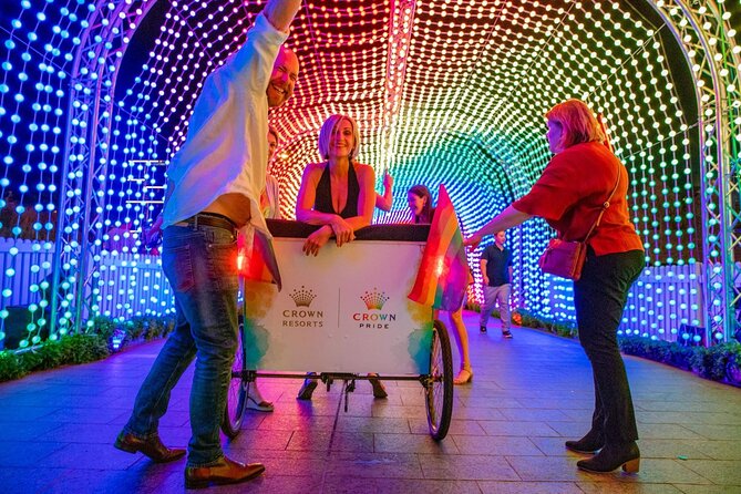 Christmas Lights Rickshaw Tour in Perth - Why the short 40-minute length works