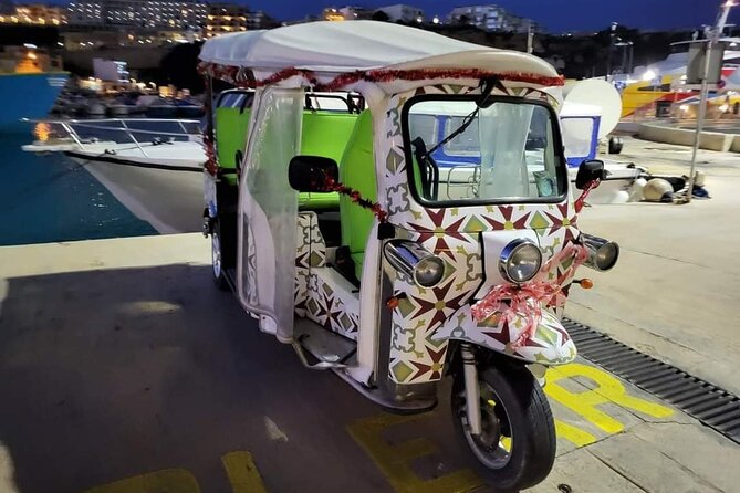 Christmas Tuk Tuk or Jeep tour in Gozo inc. Dinner - Bethlehem f’Għajnsielem and the living nativity