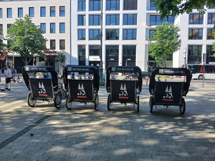 Cologne: Rickshaw Sightseeing Tour - Key points at a glance